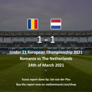 Romania vs The Netherlands – Under21 Scout Report